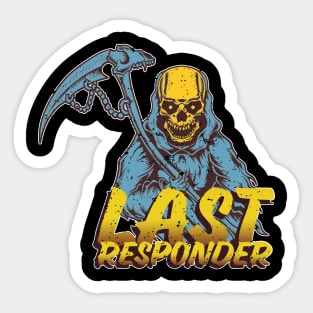 Last-Responder Sticker